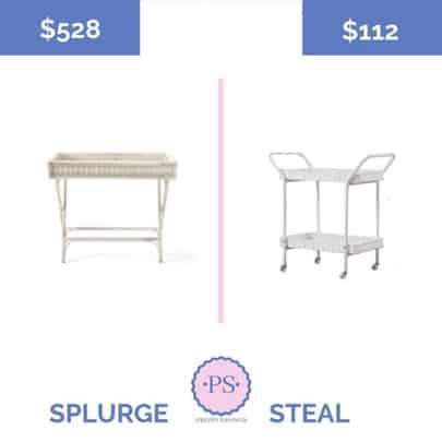 serena and lily pacifica bar cart look for less